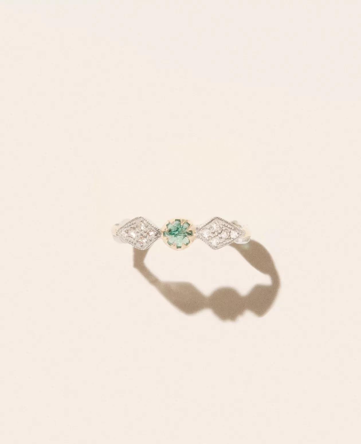 Rings*Pascale Monvoisin Adele N°1 Emerald