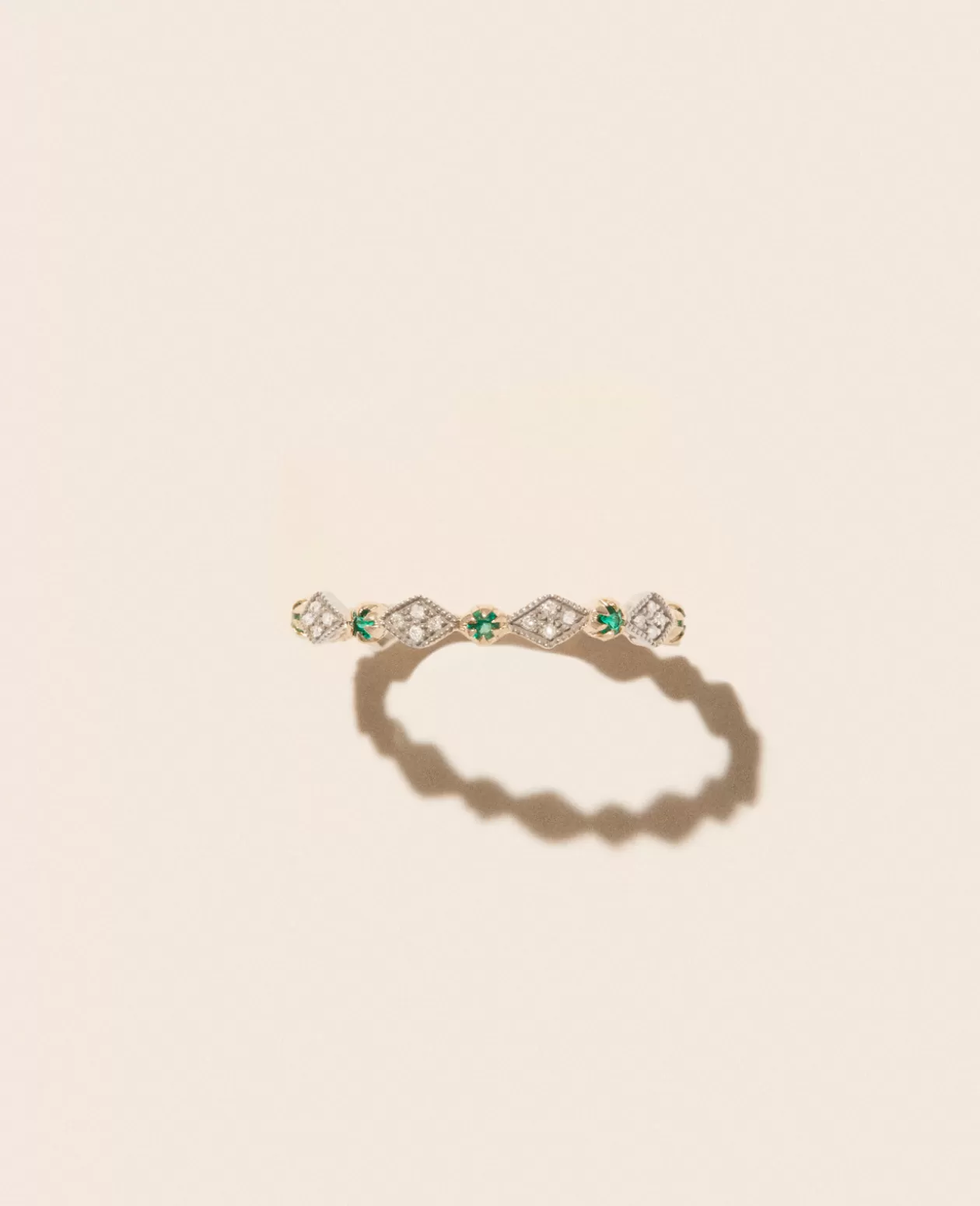 Rings*Pascale Monvoisin Ava N°1 Emerald