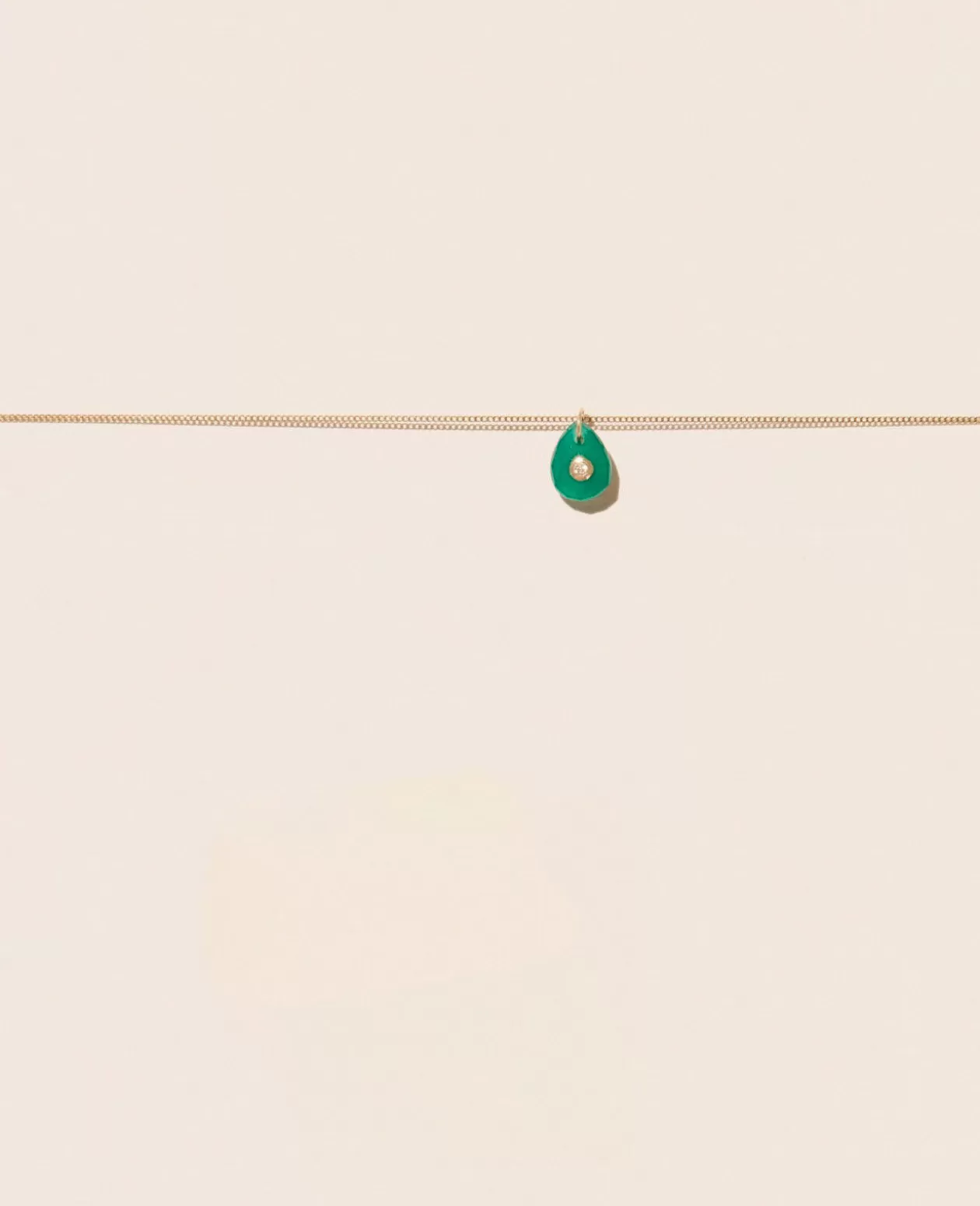 Necklaces*Pascale Monvoisin Orso Green Onyx