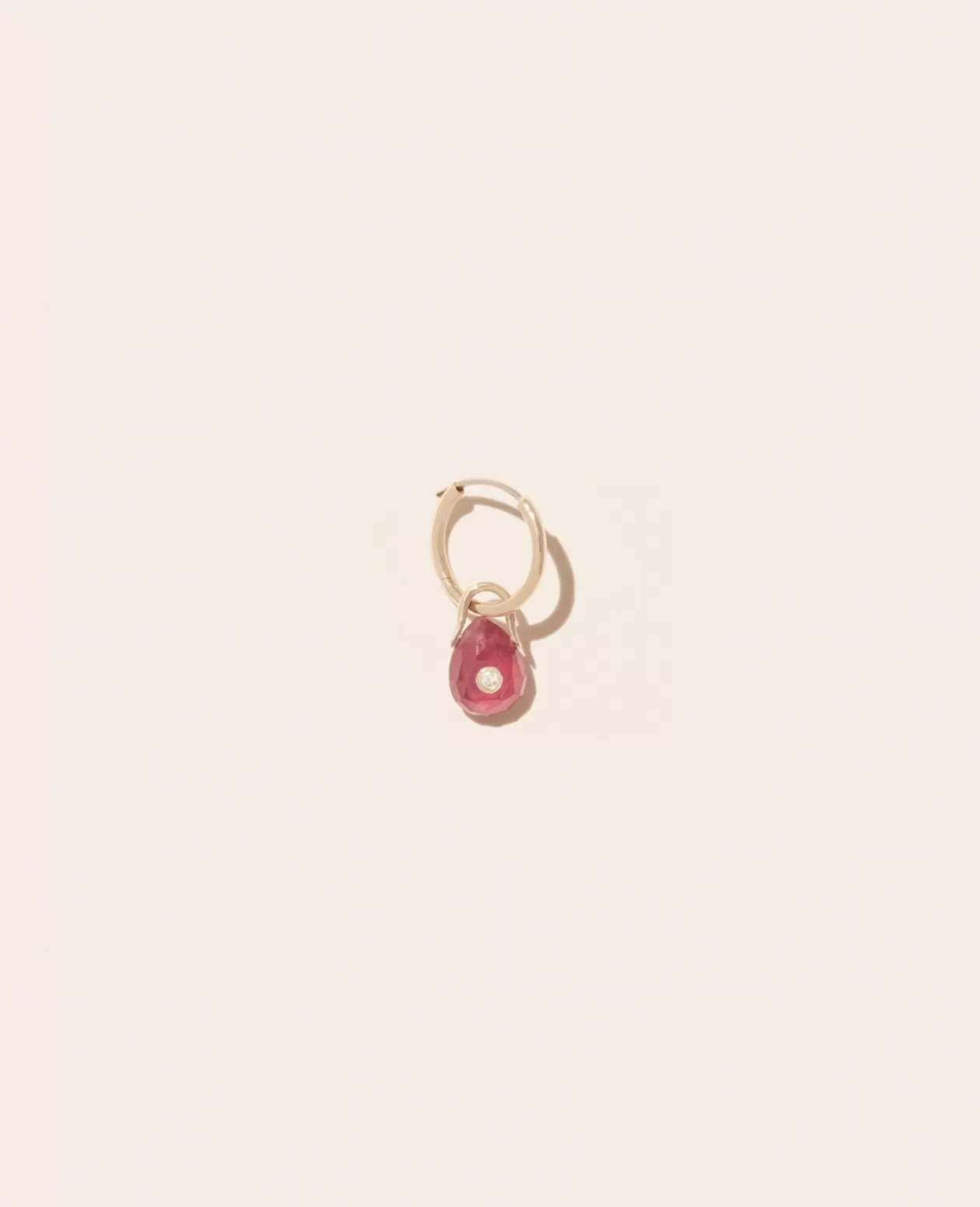 Earrings*Pascale Monvoisin Orso Ruby