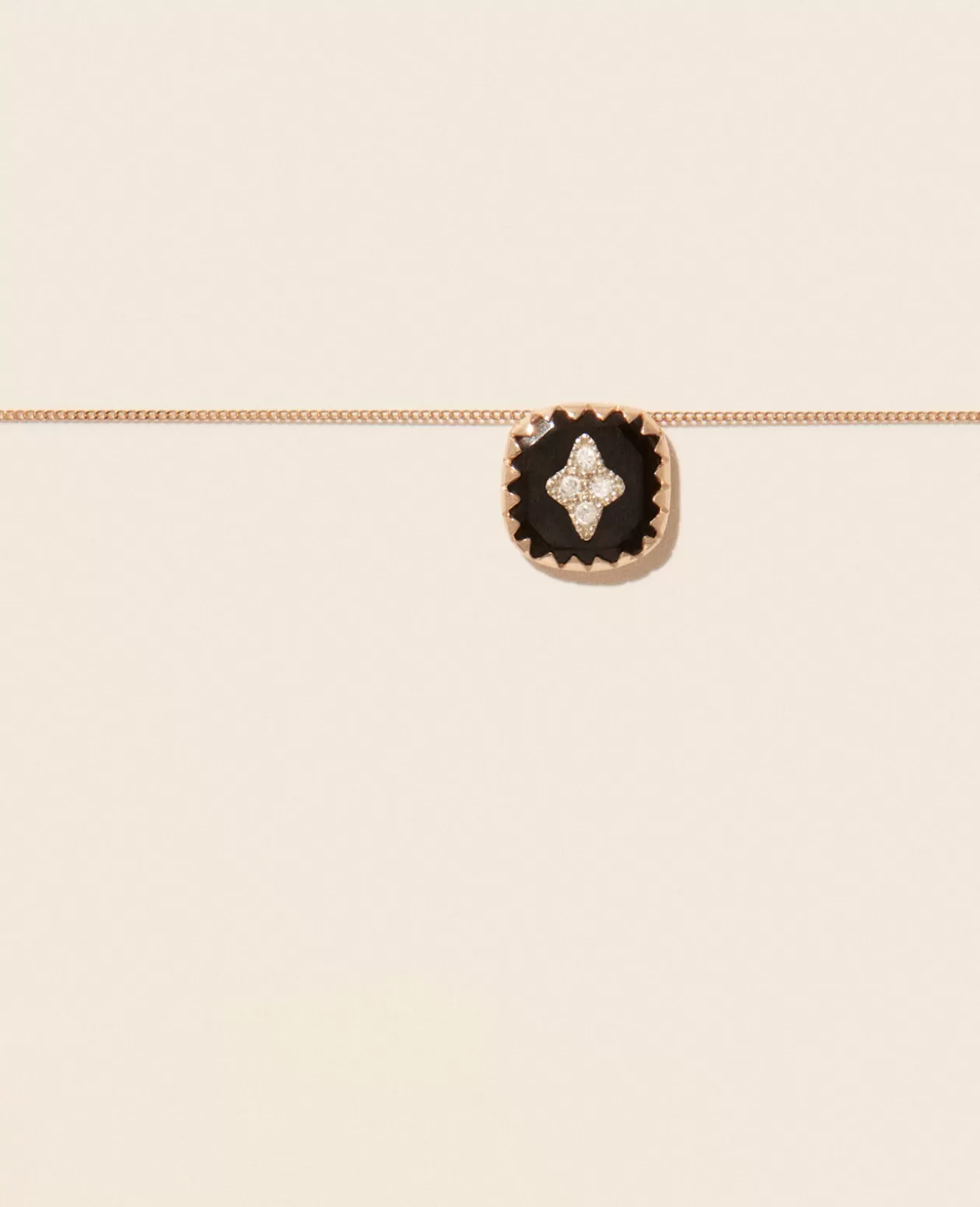 Necklaces*Pascale Monvoisin Pierrot N°2 Black