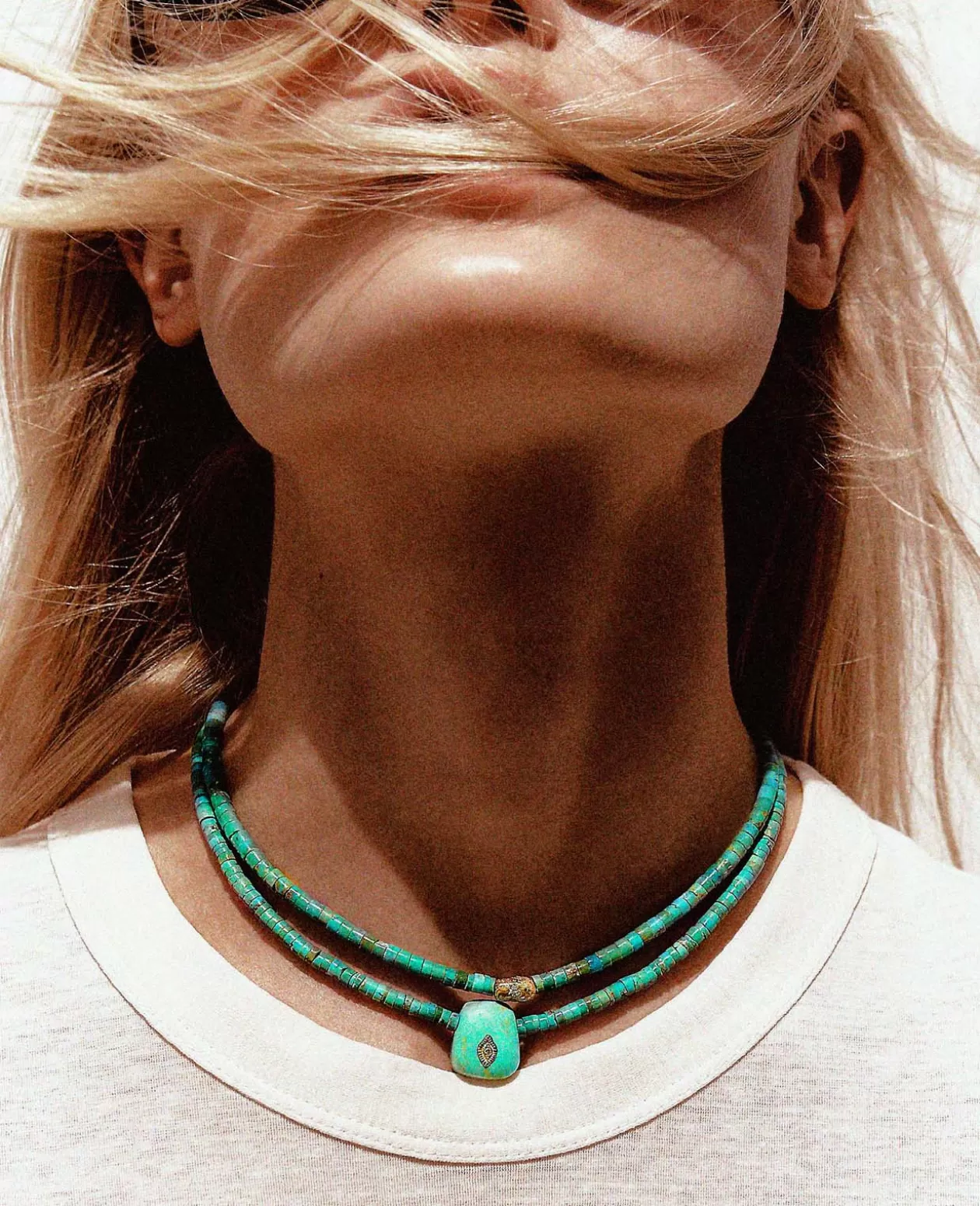 Necklaces*Pascale Monvoisin Taylor N°1 Turquoise