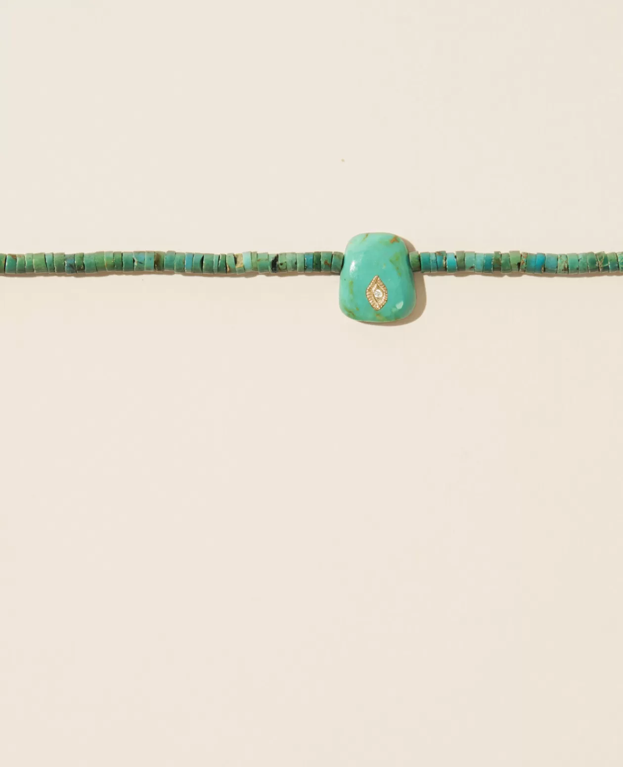 Necklaces*Pascale Monvoisin Taylor N°2 Turquoise